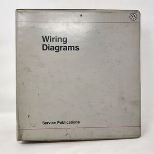 VOLKSWAGEN VW AUDI SERVICE PUBLICATIONS WIRING DIAGRAMS 87 88 FOX QUATTRO GTI